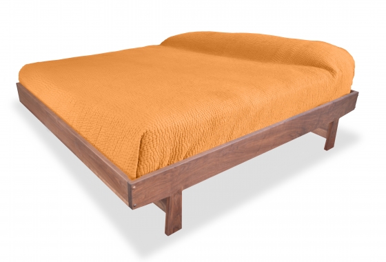 Bed Contemporary Dovetail Walnut
