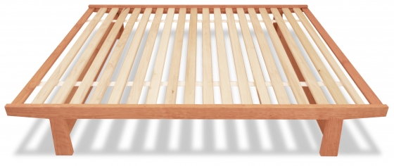 Dovetail Bed with Slats