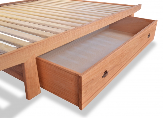 Trundle Drawer Cherry dovetail bed