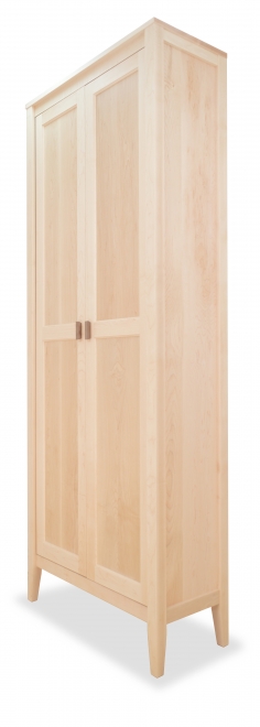 Bookcase 4 Horizon Maple wood doors