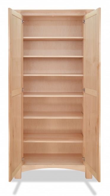 Bookcase 5 Harvestmoon Maple with door open