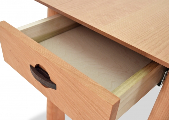 End Table Harvestmoon Cherry detail open