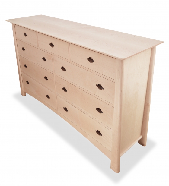 Dresser 9 Drawer Harvestmoon Maple 