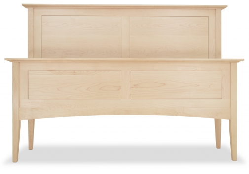 Canterbury Panel Bed Maple
