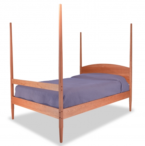 Shaker Pencil Post Bed angle