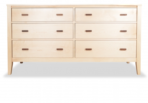 Dresser 6 Drawer Maple Horizon