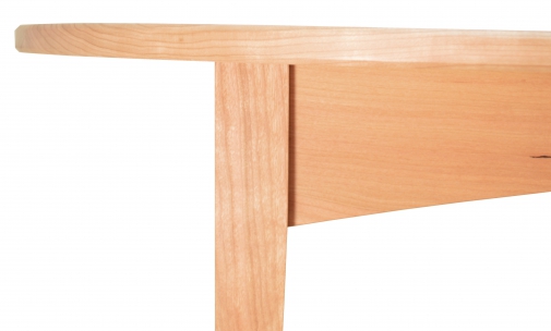 Canterbury Oval Coffee Table Cherry detail 3