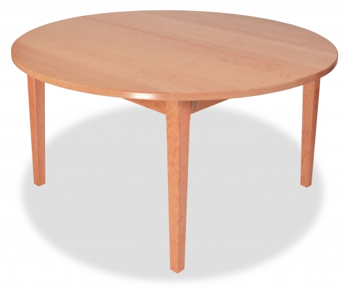 Table Round Extension Shaker Cherry
