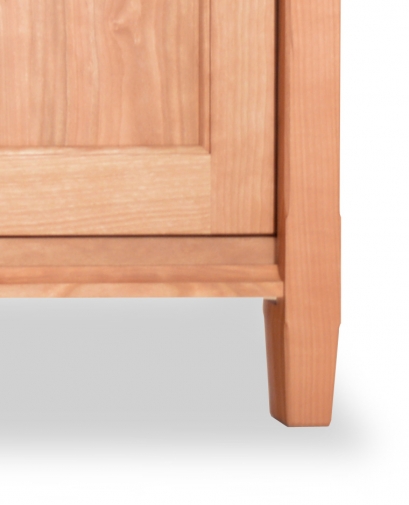 TV Console 2 Shaker  Cherry wood doors detail 3