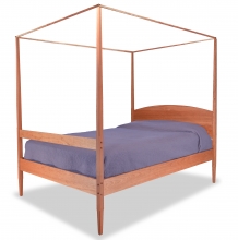 Pencil Post Bed Shaker angle with Canopy