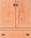 Armoire 3 Drawer Harvestmoon Cherry detail 2