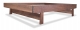 Dovetail Bed Contemporary Queen Walnut 
