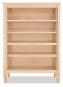 Bookcase Shaker 73" H-Maple