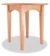 End Table Canterbury Cherry round angle